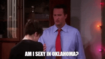 Chandler Bing Oklahoma GIF by Rodgers & Hammerstein's OKLAHOMA!