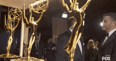 Stephen Colbert Trophy GIF by Emmys