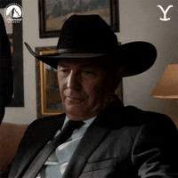 Kevin Costner Nod GIF by Yellowstone