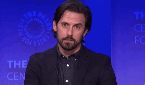 The Paley Center for Media this is us got it milo ventimiglia agreeing GIF