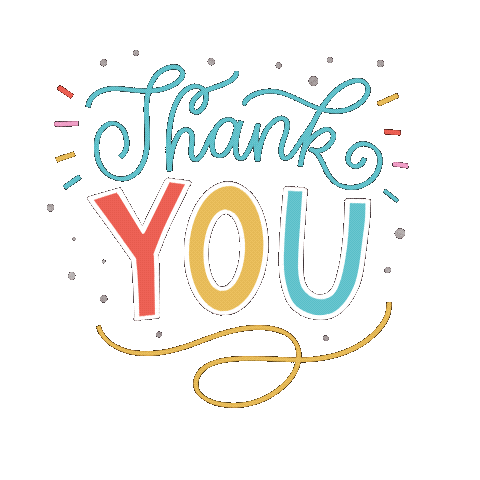 Thank You Sticker