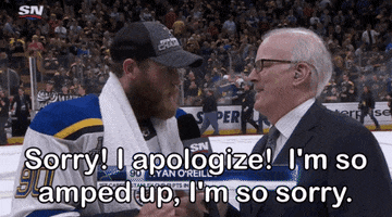 sorry ice hockey GIF by NHL