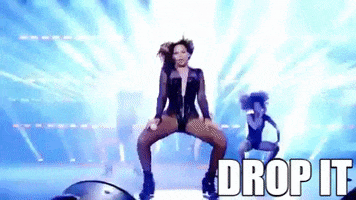 beyonce crazy in love drop it GIF