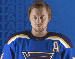 Hockey Player Yes GIF by St. Louis Blues