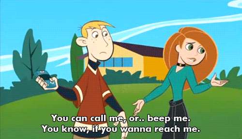 Beep Me Kim Possible GIF - Find & Share on GIPHY