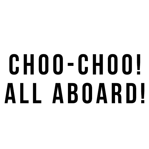 Choo Choo Success Sticker by milk train