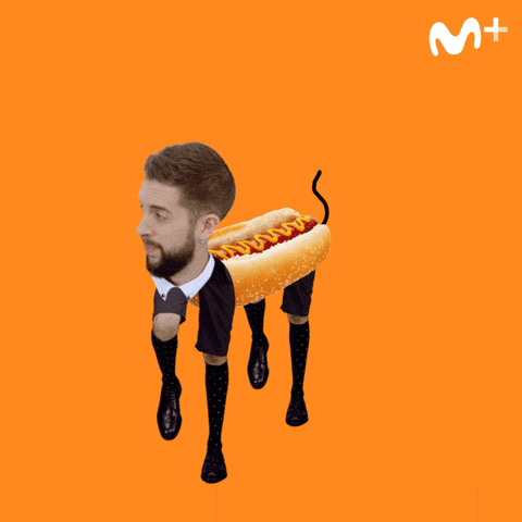 hot dog pachacho GIF by Movistar España