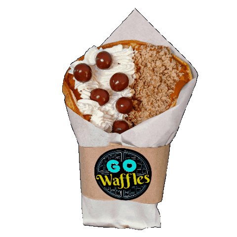 Go Waffles Sticker