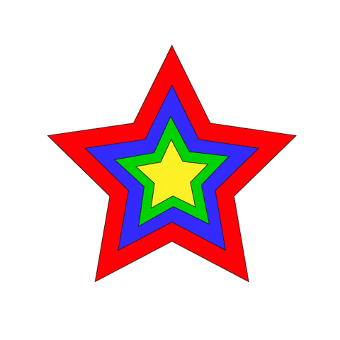 _nastya_permyakova star color звезда радуга GIF