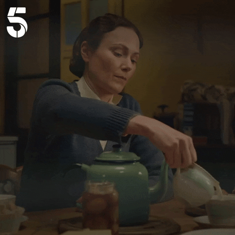 Anna Madeley Tea GIF by Channel5UK