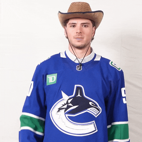 Sport Nod GIF by Vancouver Canucks
