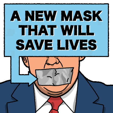 Image result for lifting mask mandate, animated gif
