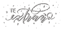 Miss You Lettering Sticker