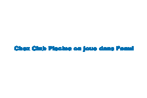 Water Pool Sticker by Club Piscine Super Fitness