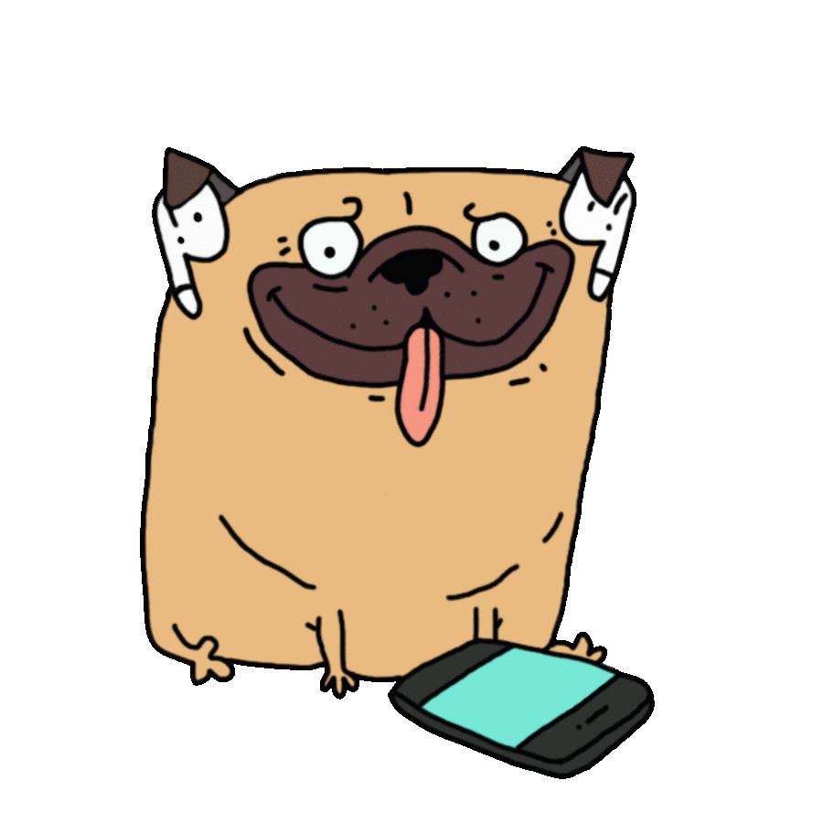 Good Boy Dog Sticker by GRIPLESS for iOS & Android GIPHY