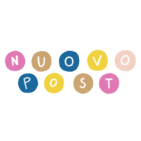 Nuovo Post Sticker by Arianna Testi