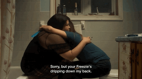 Best Friends Hug GIF by TIFF - Find & Share on GIPHY