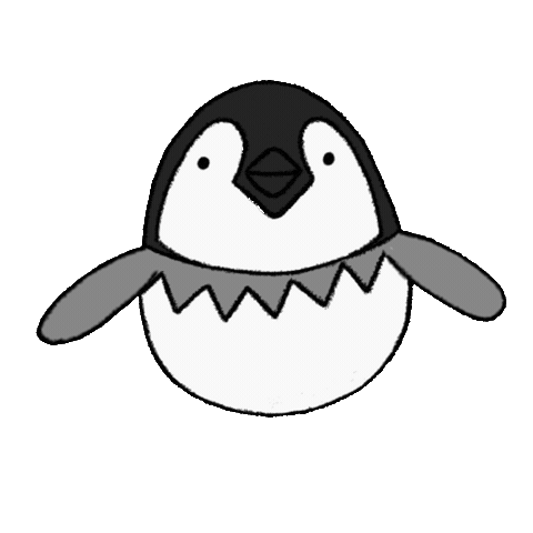 Happy Penguin Sticker