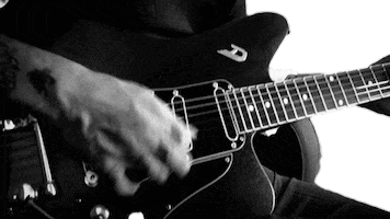 Black And White Guitar GIF by Dave Stewart