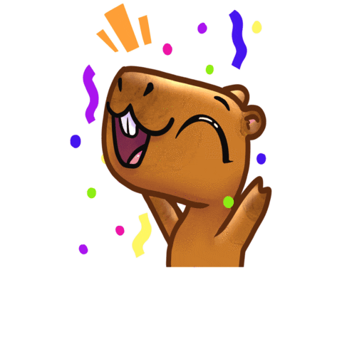Happy Sticker