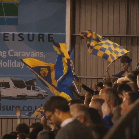 Fans Flags GIF by Shrewsbury Town