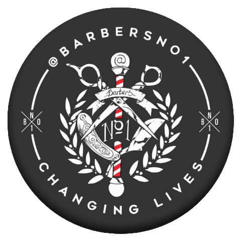 Barbers No1 Sticker