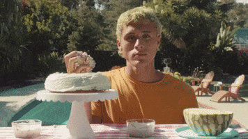 Cake In Face GIF by Claire Rosinkranz