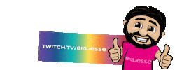 Rainbow Thumbs Up Sticker by JLawrence Photography