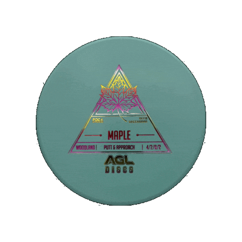 Maple Tree Disc Golf Sticker by AGLDiscs