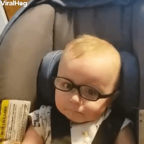 9-Month-Old Smiling With New Clear Vision GIF by ViralHog