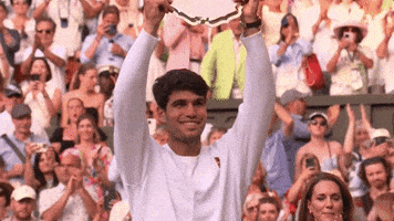 Carlos Alcaraz GIF by Wimbledon