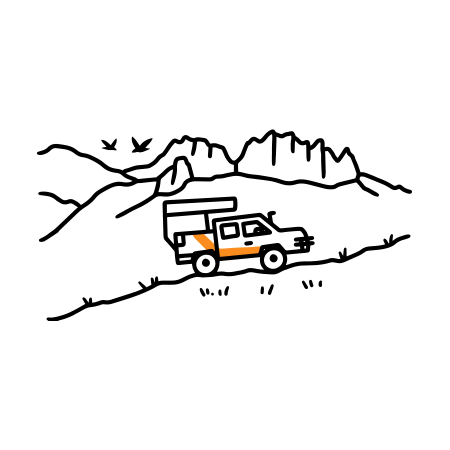 Mountain State Overland Sticker