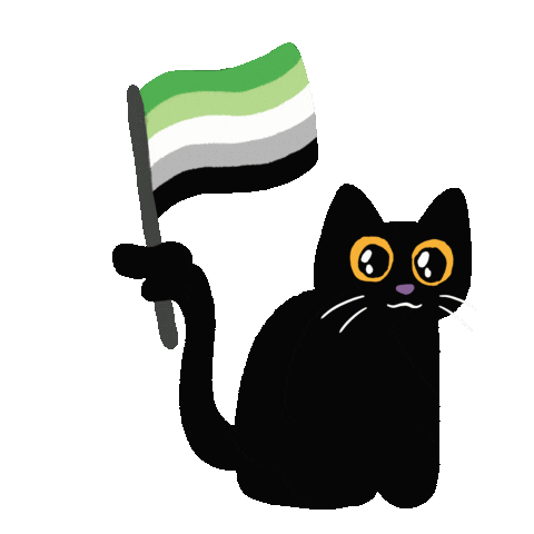 Black Cat Sticker