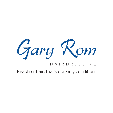 Gary Rom Hairdressing & Signature MAN Sticker