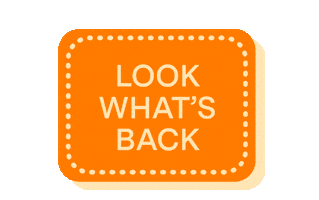 Look Whats Back Sticker by DetourCoffee