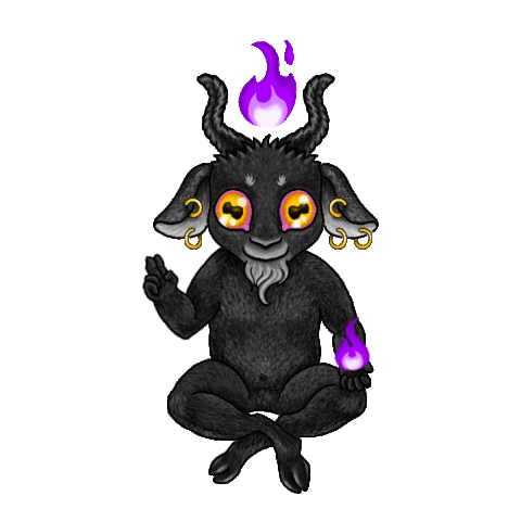 Goat Bless Sticker