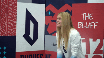 Volleyball Pass GIF by GoDuquesne