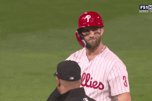 Philadelphia Phillies Shrug GIF by MLB