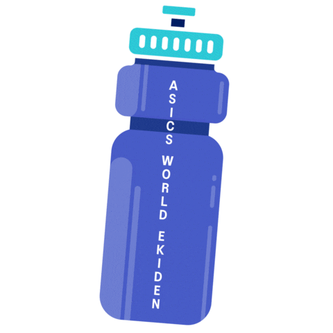 Water Bottle Fun Sticker by ASICS