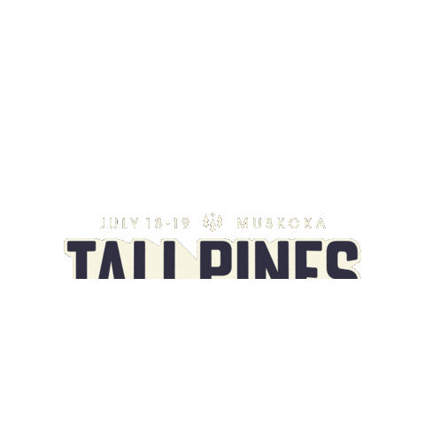 Tall Pines Music & Arts Festival Sticker