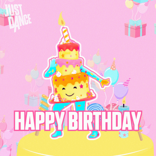 Happy Birthday Dancing Gif By Just Dance Find Share On Giphy