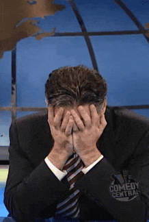 jon stewart queue GIF
