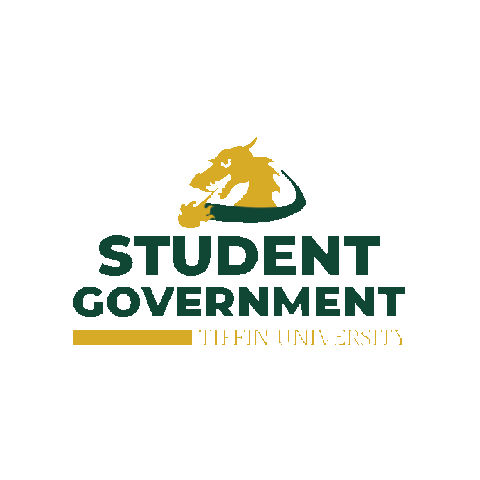 Student Government Dragon Nation Sticker by Tiffin University