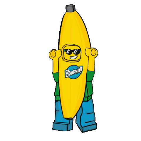 Banana Sticker by LEGOLAND California