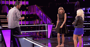 taylor swift nbc GIF by The Voice