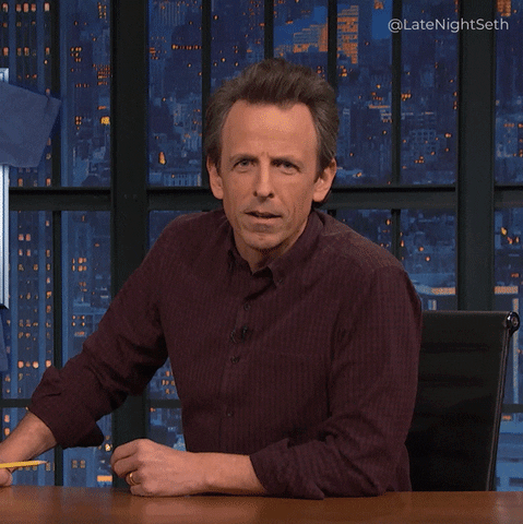 Late Night Wow GIF by Late Night with Seth Meyers
