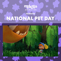 National Pet Day GIF by Mikros Image