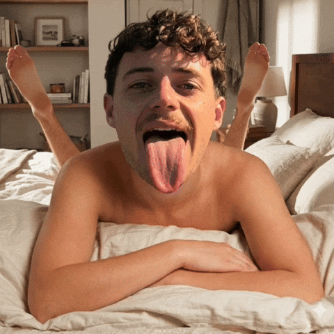 Tongue Feet GIF by Braken