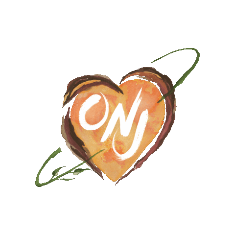 Heart Orange Sticker by Olivia Newton-John