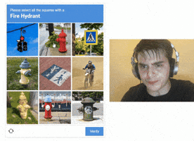 Captcha Fire Hydrant GIF